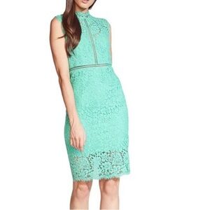 Bardot lace Cutout Dress